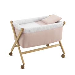 Puériculture-Lit de voyage et accessoires sommeil-Lit parapluie, couffin, berceau-Berceau en bois