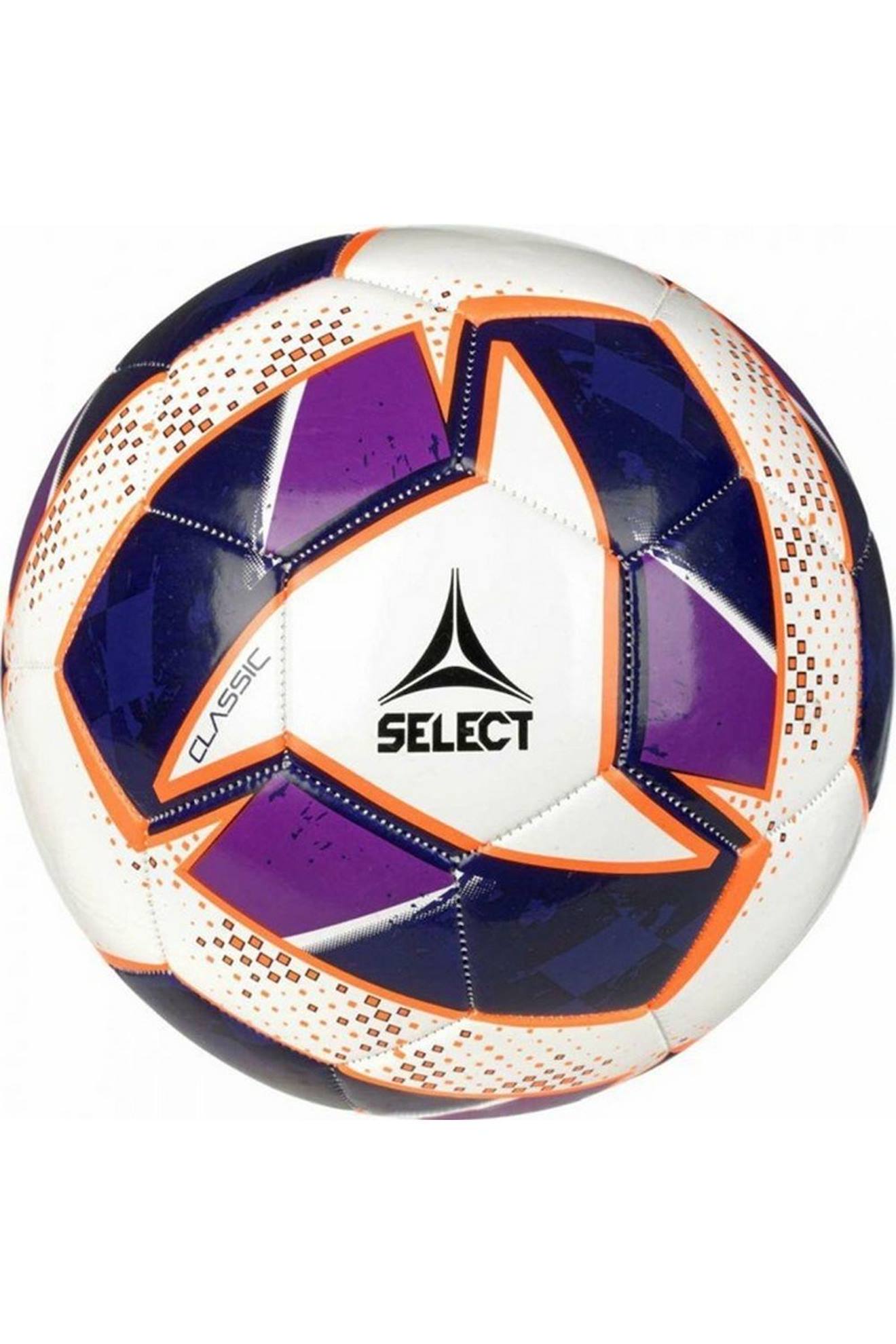 Ballon De Foot (taille 5) Classic Blanc / Violet