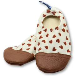 Chaussons tout-terrain les petits cœurs (pointures 24-26)  - vertbaudet enfant