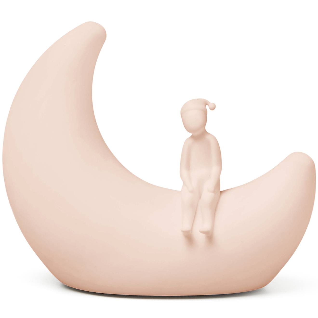 Veilleuse Lune Pour Enfant Blanc