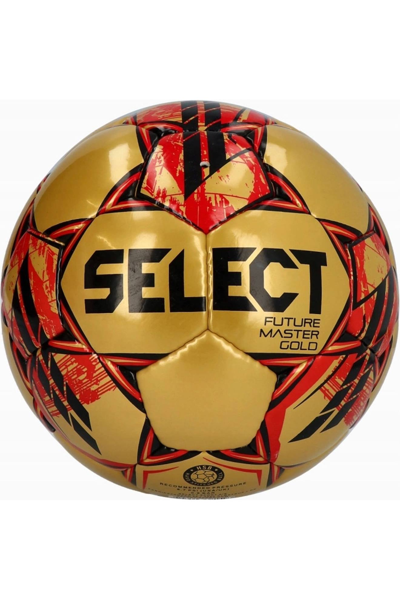 Ballon De Foot (taille 4) Futsal Master Doré / Rouge