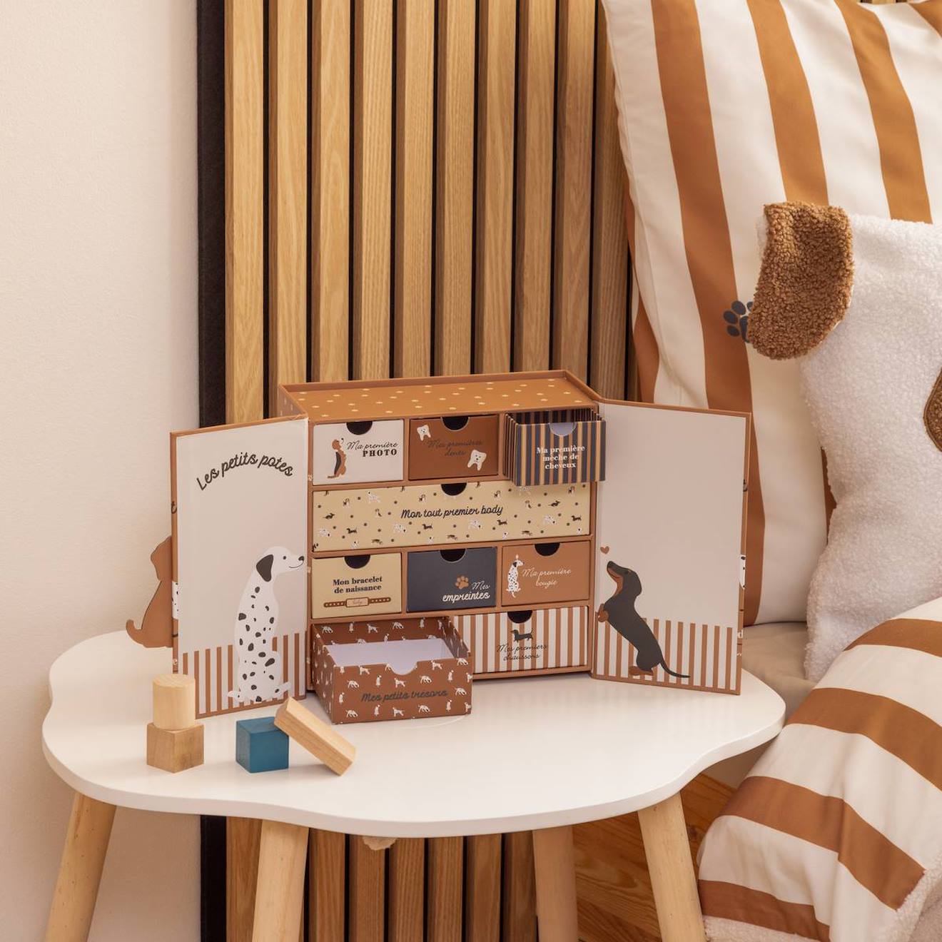 Coffret+Cadeaux+9+Tiroirs+-+Cilia+Beige