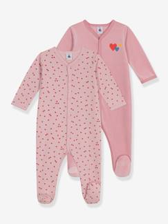 Lot de 2 pyjamas bébé en coton  - vertbaudet enfant
