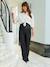 Pantalon sequins de grossesse noir 2 - vertbaudet enfant 