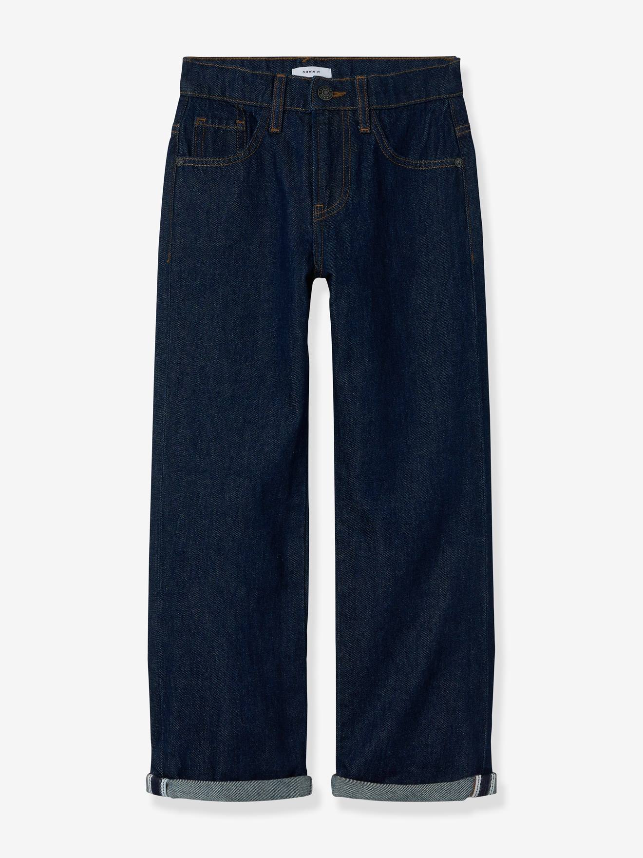 Pyjama coton garçon denim bleu black