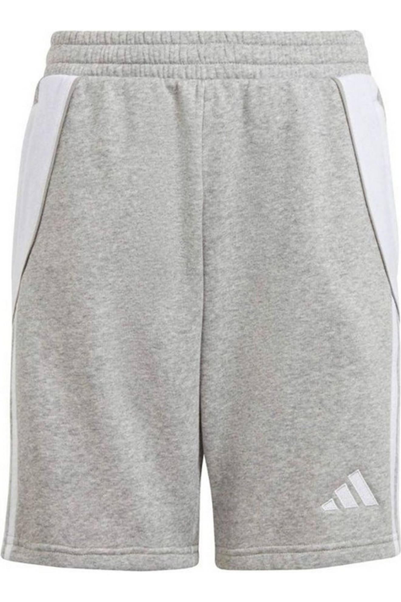 Short De Sport - Tiro 24 - Coton Gris