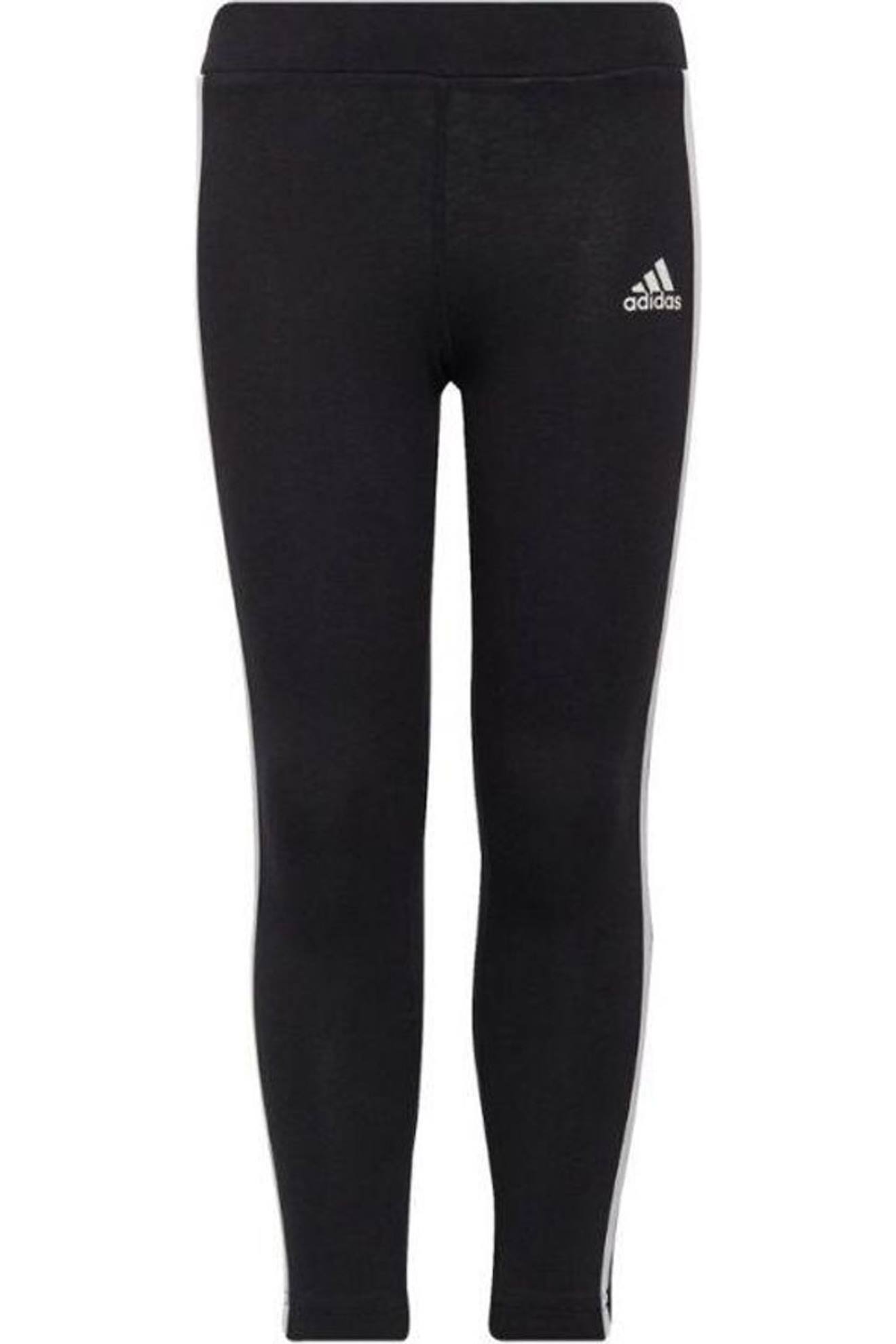 Legging De Sport Enfant - Coton Essentials Noir