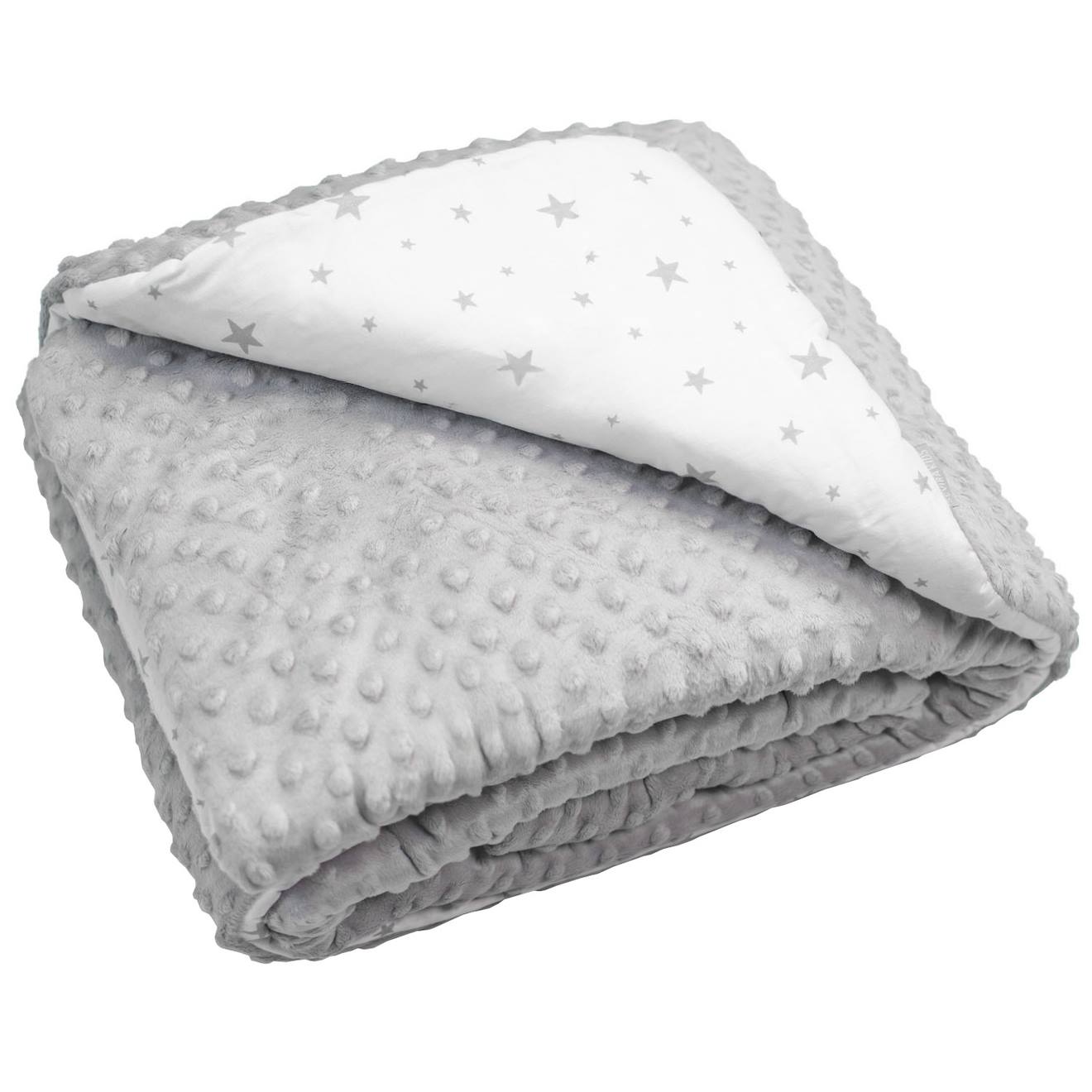 Couverture Réversible Et Ultra Douce Stella Gris