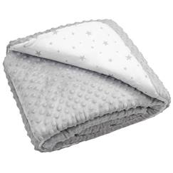 Linge de maison et décoration-Linge de lit enfant-Couverture réversible et ultra douce stella