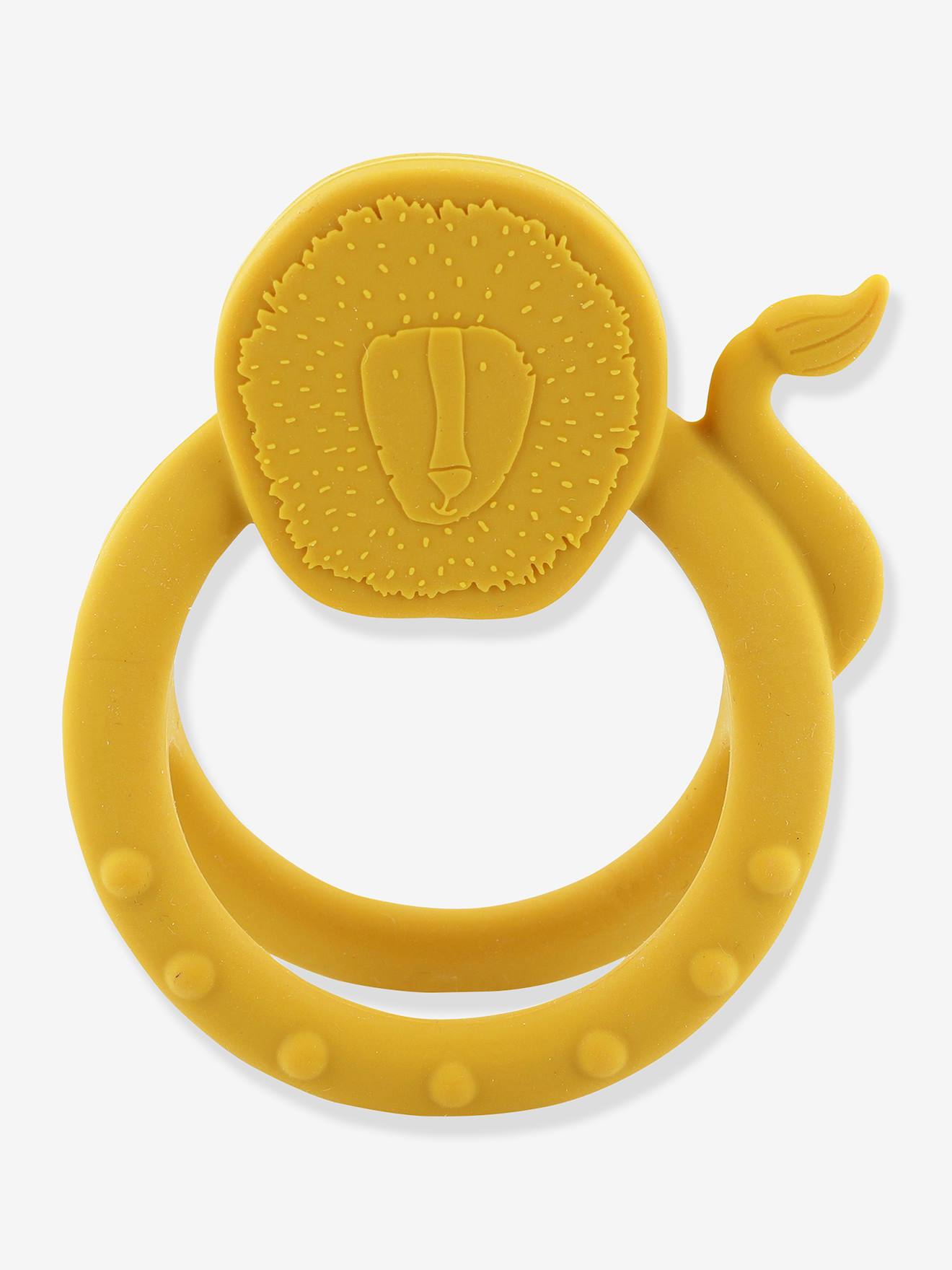 Anneau de dentition sensoriel jaune