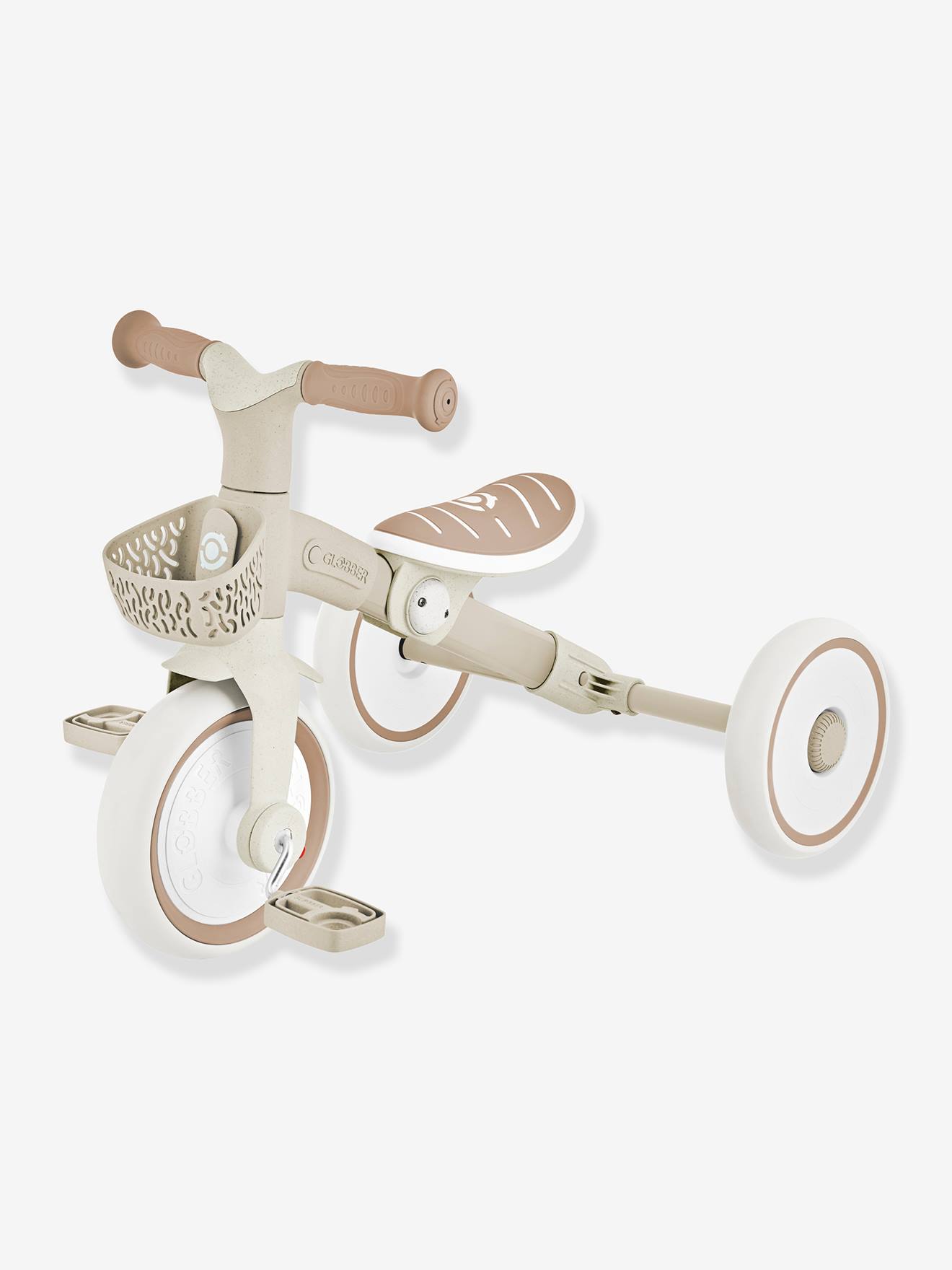 Tricycle learning 2-en-1 - taupe
