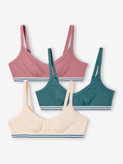 -Lot de 3 Brassières Fille Unies Jonen