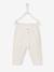 Pantalon bébé mixte coupe sarouel en gaze de coton blanc+Bleu+jaune+rose+tilleul 4 - vertbaudet enfant 