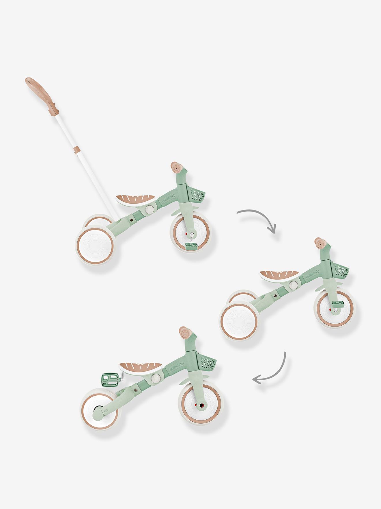 Porteur Learning Trike - Tricycle 3 en 1 - olive (Globber) - Image 2
