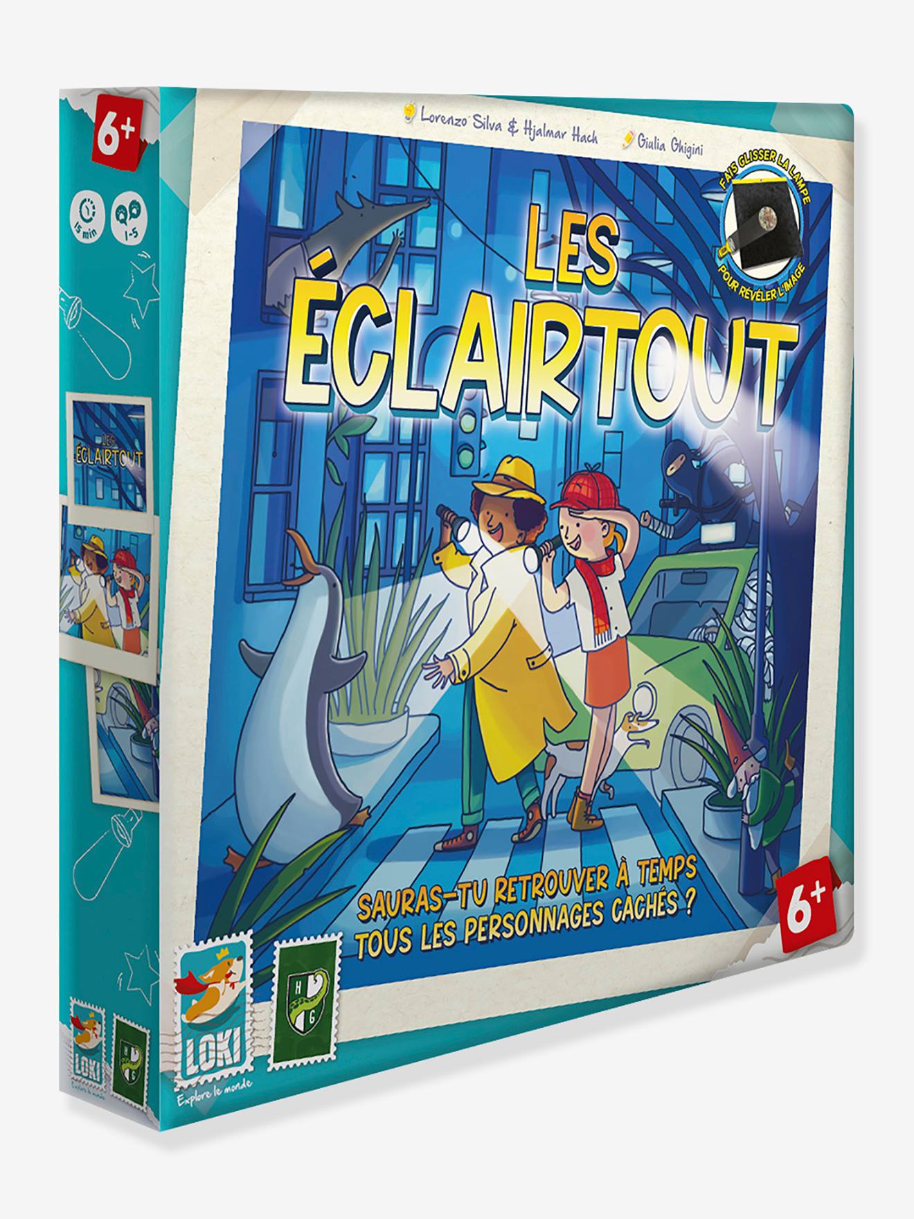 Les Eclairtout bleu