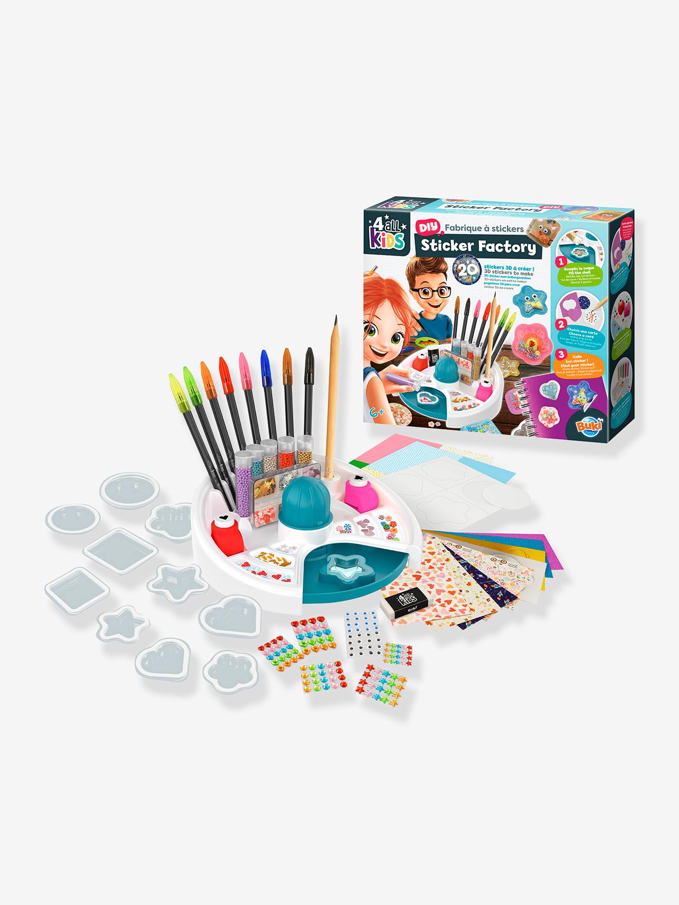 Machine à Sticker blanc