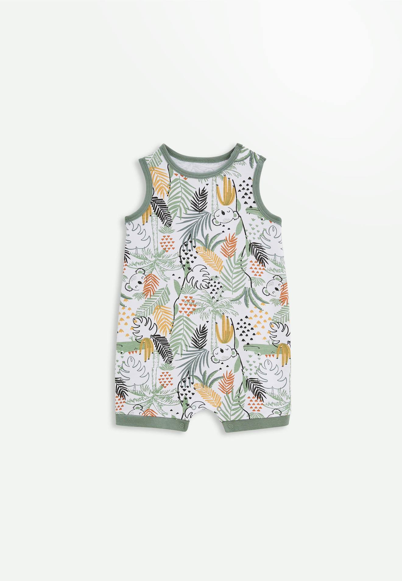 Barboteuse Bébé Hector Kaki