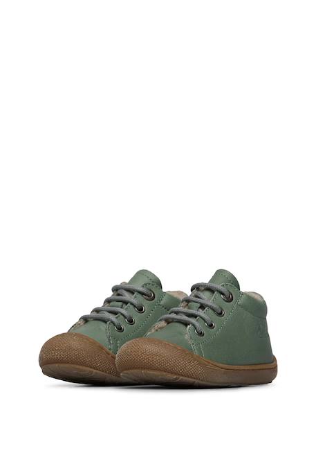 Chaussures premiers pas en cuir doublés en laine cocoon Anthracite-+Beige-+Bordeaux-+Cognac-+Marine-+Marron-+Rose clair-+Sage- 40 - vertbaudet enfant 