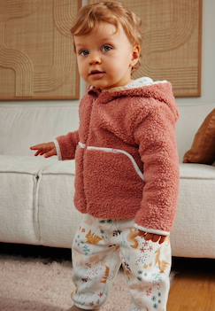 Ensemble bébé veste en sherpa et pantalon en molleton bloom  - vertbaudet enfant