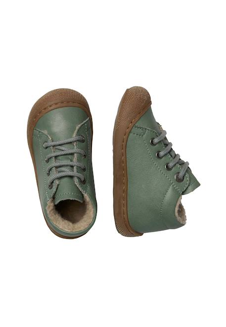 Chaussures premiers pas en cuir doublés en laine cocoon Anthracite-+Beige-+Bordeaux-+Cognac-+Marine-+Marron-+Rose clair-+Sage- 39 - vertbaudet enfant 