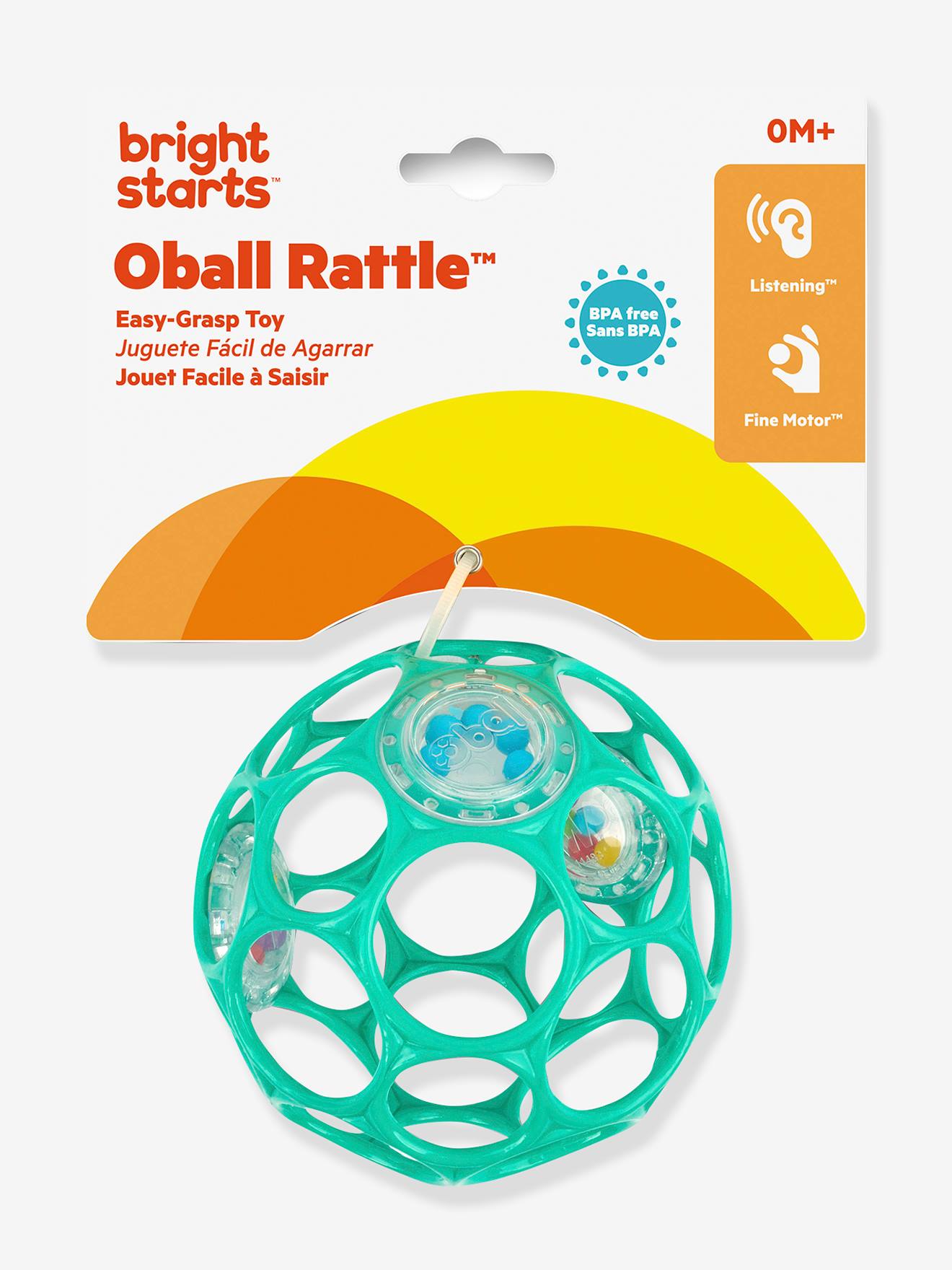 Hochet balle sensorielle vert (Oball) - Image 2