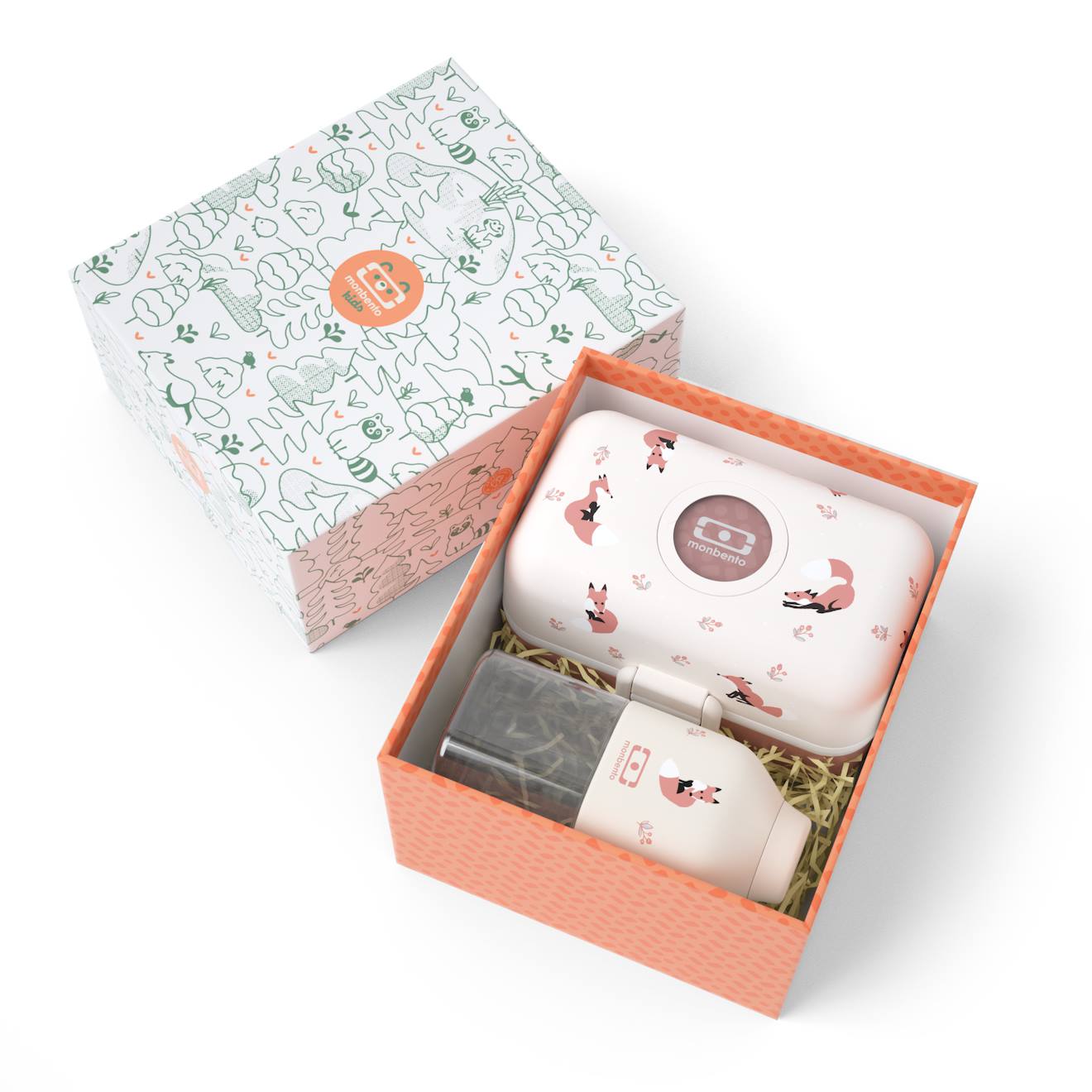 Coffret Cadeau Enfants Lunch Box Tresor 800ml Cannelle Fox