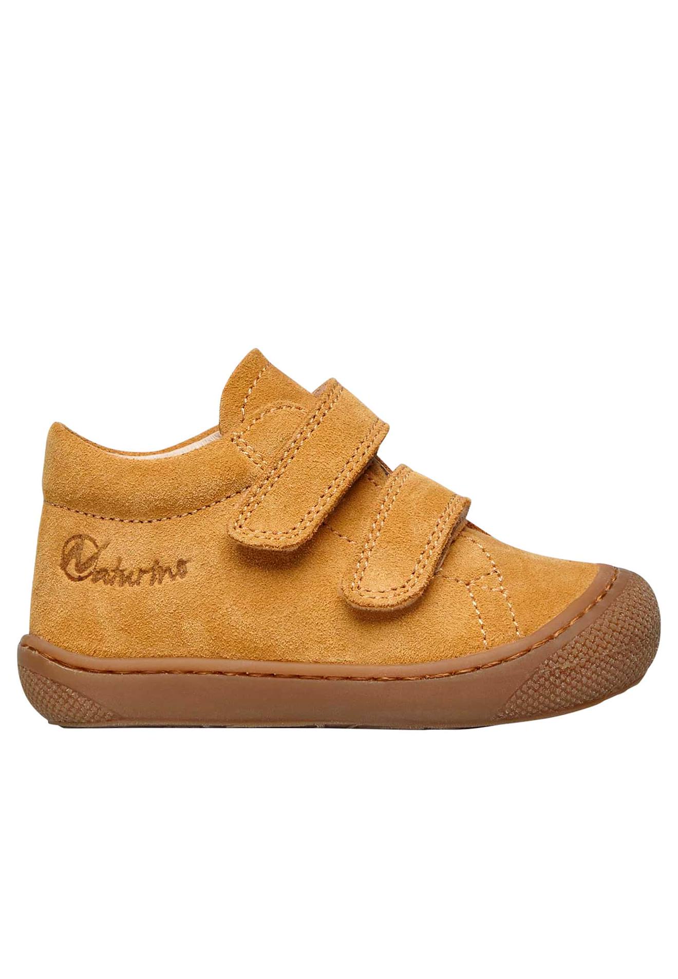 Chaussures Premiers Pas En Suède Cocoon Vl Citrouille-