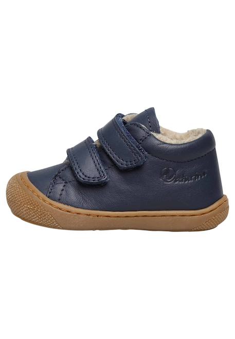 Chaussures premiers pas en cuir doublés en laine cocoon vl Anthracite-+Bleu foncé-+Cognac-+Gris tourterelle-+Marron foncé-+Rose antique-+Rouge foncé-+Sage- 8 - vertbaudet enfant 