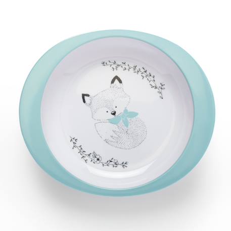 Thermobaby - Assiette Melamine Foret Blanc