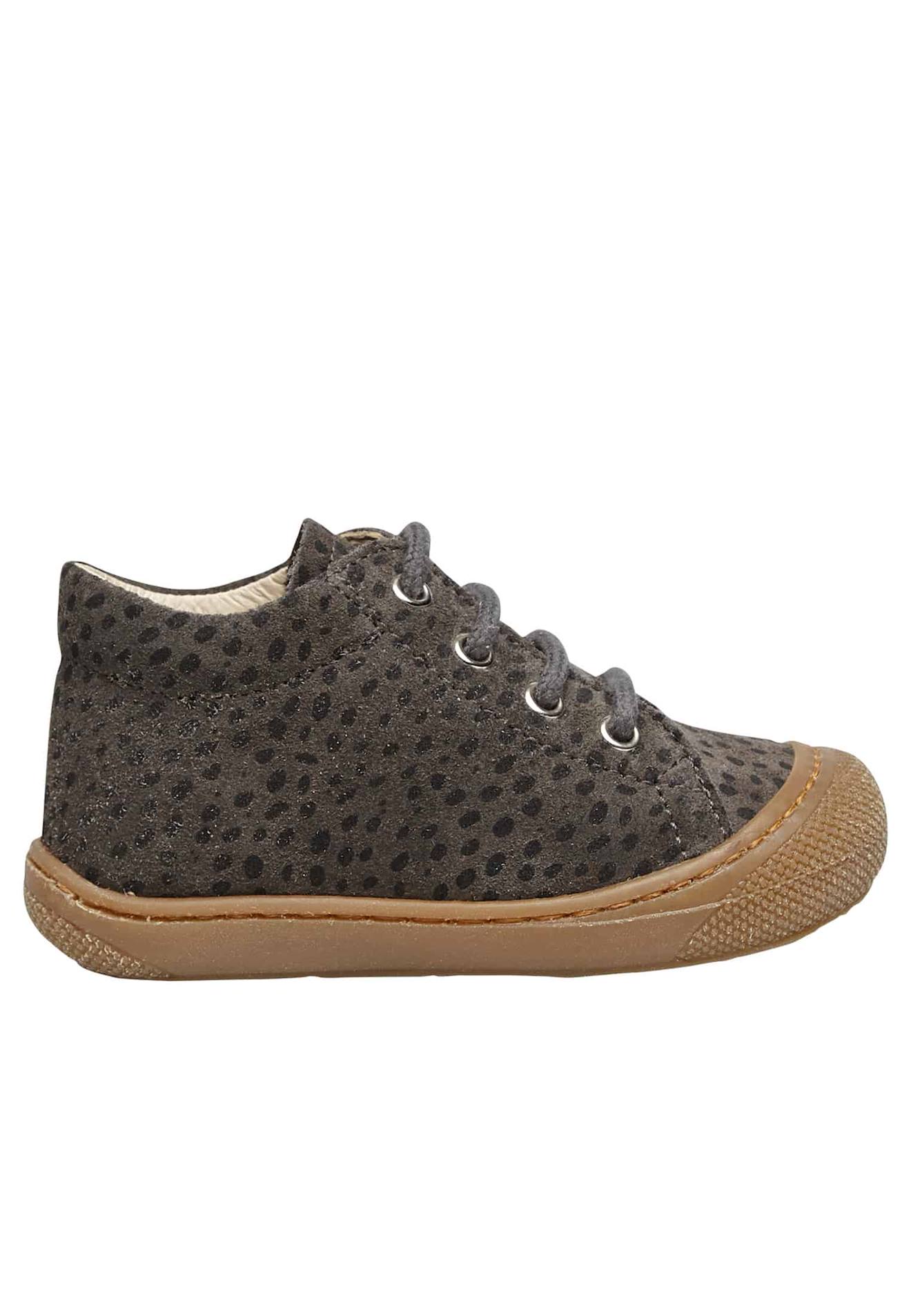 Chaussures En Suède Imprimé Poney Cocoon Anthracite-