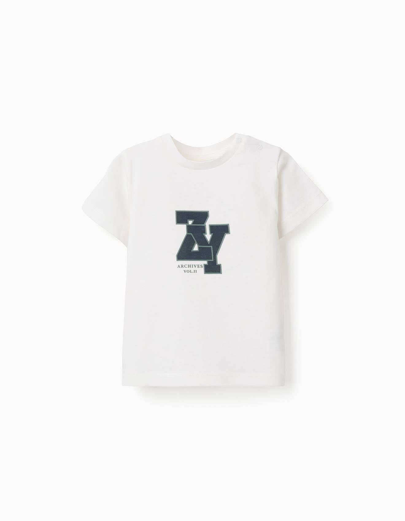 T-shirt En Coton Zy Blanc
