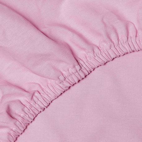 Drap-housse en coton Blanc+Bleu ciel+Gris+Rose+Vert amande 12 - vertbaudet enfant 