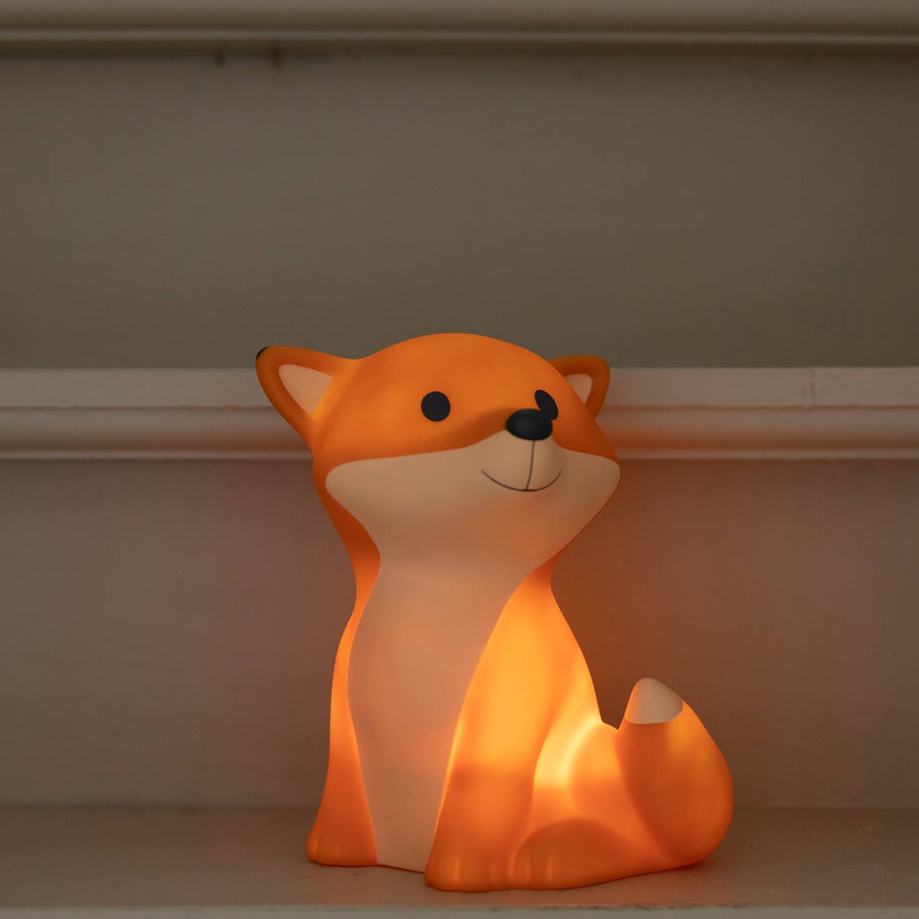 Veilleuse Rechargeable César Orange (20 Cm) Orange, Corail, Noir (Atelier Pierre Junior) - Image 2