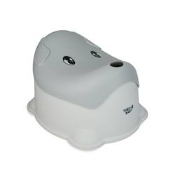 Puériculture-Toilette de bébé-Propreté et change-Pot et réducteur-Pot ludique chien gris charme