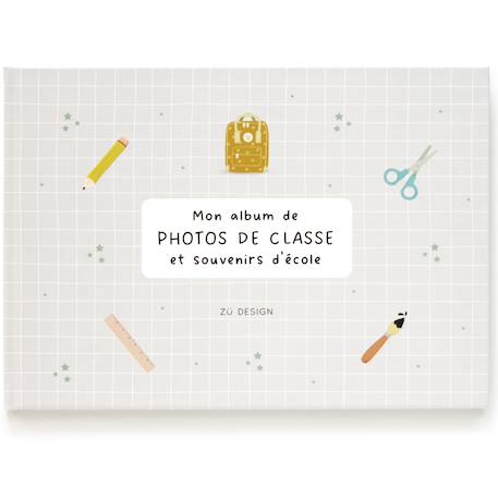 Zü - Album Photos De Classe Et Souvenirs D'école Gris