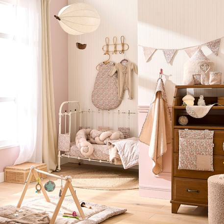 Couverture luxe fausse fourrure angora afternoon tea (70 x 100 cm) Rose, marron, vert 4 - vertbaudet enfant 