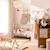 Couverture luxe fausse fourrure angora afternoon tea (70 x 100 cm) Rose, marron, vert 4 - vertbaudet enfant 