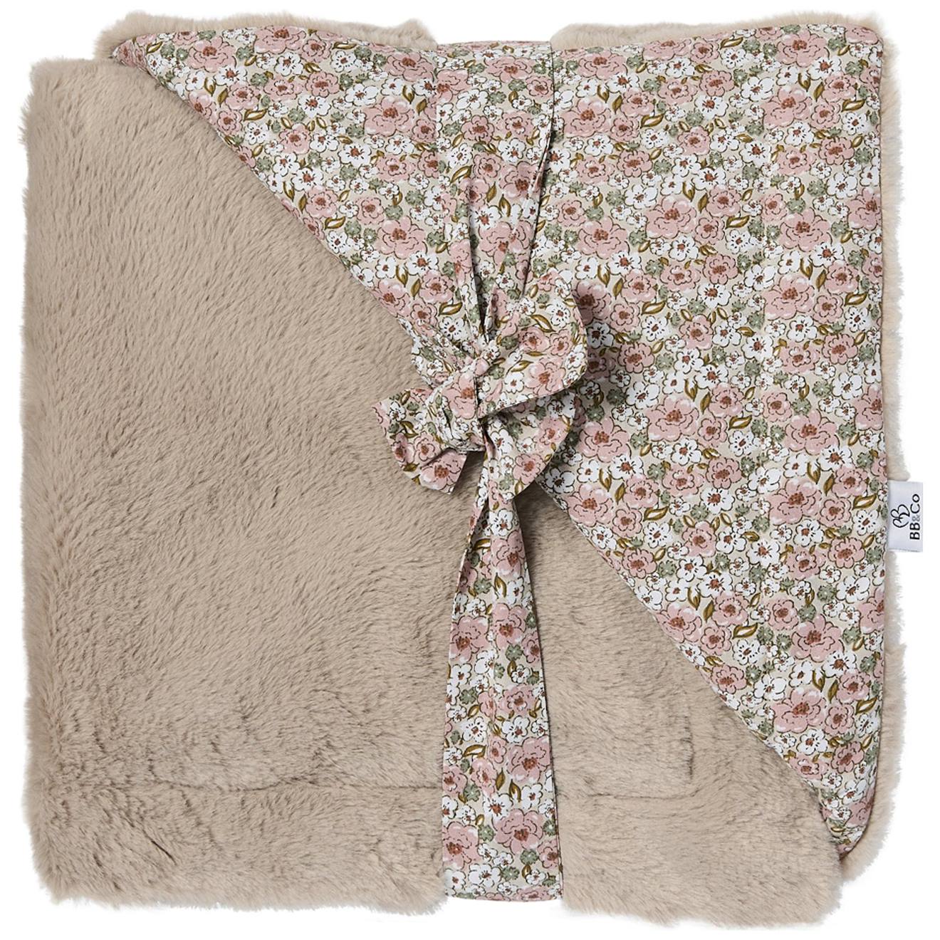 Couverture Rose, Marron, Vert