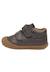 Chaussures premiers pas en cuir doublés en laine cocoon vl Anthracite-+Bleu foncé-+Cognac-+Gris tourterelle-+Marron foncé-+Rose antique-+Rouge foncé-+Sage- 3 - vertbaudet enfant 