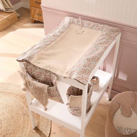 Couverture luxe fausse fourrure angora afternoon tea (70 x 100 cm) Rose, marron, vert 3 - vertbaudet enfant 