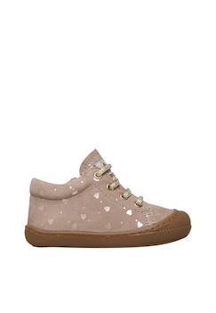 Chaussures-Chaussures bébé 17-26-Chaussures premiers pas en suède avec fermeture éclair cocoon zip