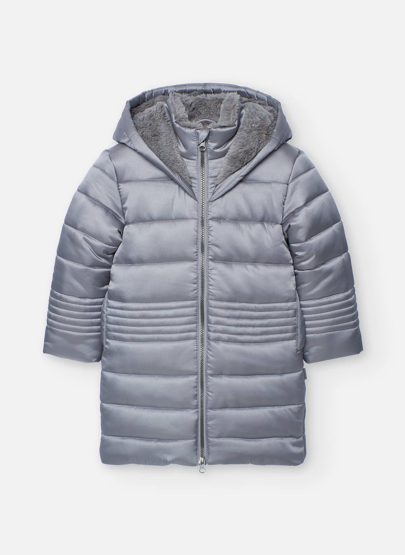 Parka Fille Technique Gris