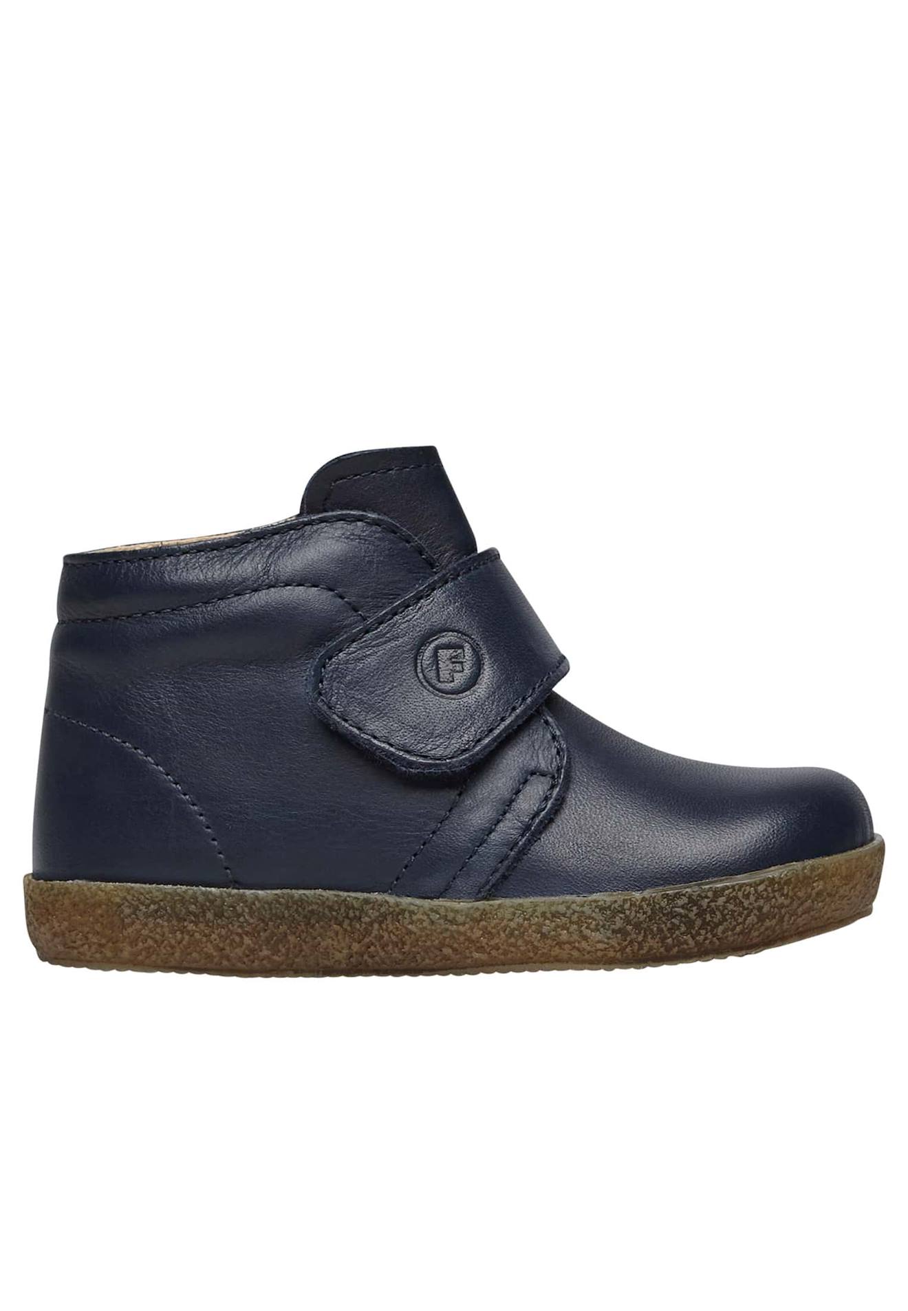 Chaussures En Nappa À Scratch Conte Vl Bleu Foncé-