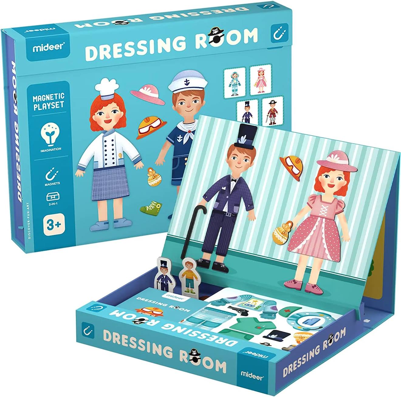 Coffret Magnétique Je Me Déguise Bleu