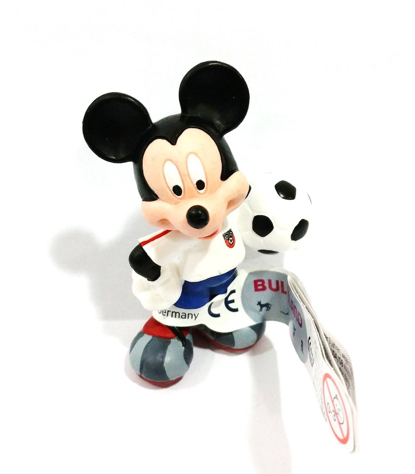 Figurine Mickey Footballeur Anglais Blanc