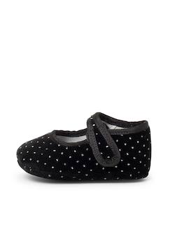 Chaussures-Chaussures fille 23-38-Babies pour bébé en velours avec strass