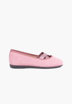 Ballerines fille ruban croisé style ballet  - vertbaudet enfant