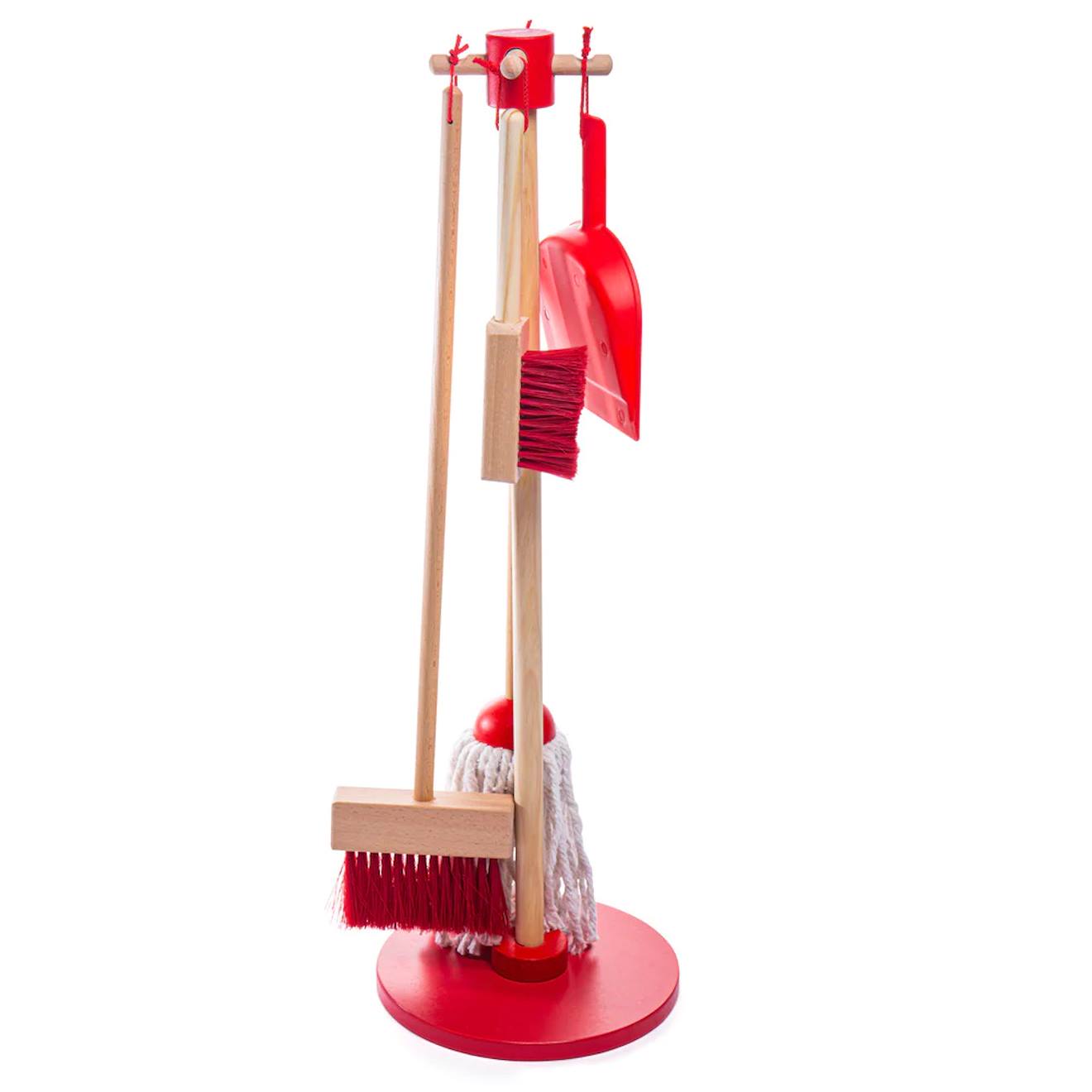 Kit De Nettoyage Et Ménage Rouge