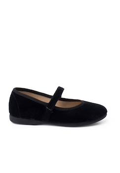 Chaussures-Babies velours fille bride fine à scratch