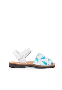 Chaussures-Avarcas imprimés pour enfants avec fermeture à scratch